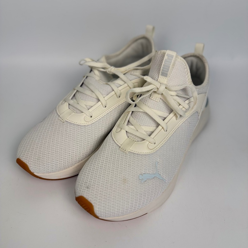 Puma Women's Size 6.5 Softride Ruby Luxe Running‎ Shoes White Sneakers READ